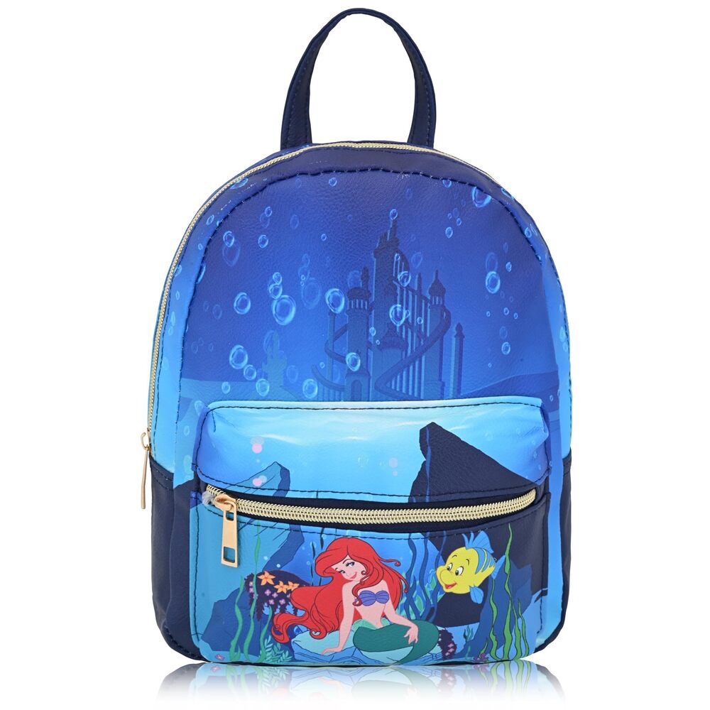 6625 Disney Princess The Little Mermaid Backpack , , Unisex | Cute PU